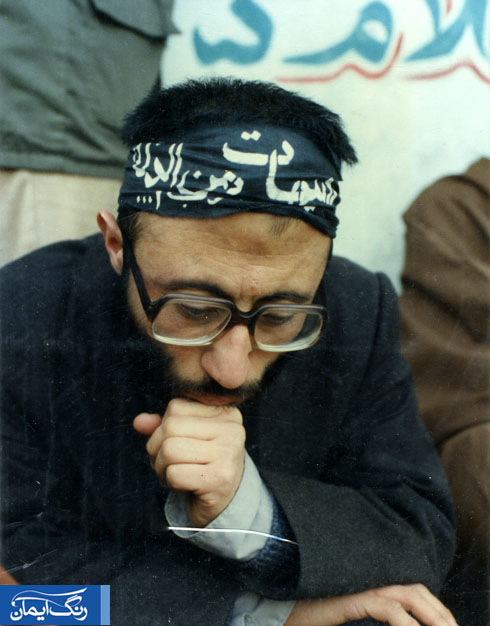 در اندیشه شهادت- معروف ترین عکس سردار حزب الله گیلان
