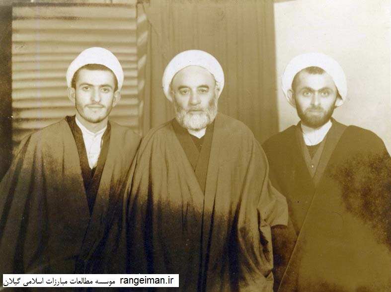 از راست آقایان تقی اکبری، موسی یکتا و محمد اشجری