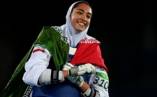 بانوی مدال آور المپیک: ورزش را شاید، اما حجابم را هیچ وقت ترک نمی‌کنم